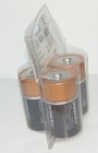 Duracell Coppertop D Cell Batteries 4 Count Pack Exp  Date December 2025