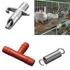 10 20 30x Automatic Nipple Water Feeder Drinker Waterer Fit Rabbit Bunny Rodent