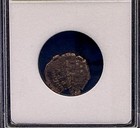 New World Pirate Era Spanish Bronze Nummis C  1608-1695 Ad - High Grade Inb