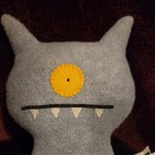 Uglydoll Ice Bat Plush Toy - 2004 Pretty Ugly Llc - Soft   Cuddly 8  Collectible
