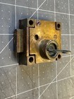 Antique Vintage Safe Inner Inside Compartment Box Door Drawer Lock With Key