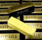 Dialux Gold Polishing Compound Jewelers Rouge Super-finish Highest Gloss 2 Bars