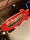 Used 6 Foot Inflatable Red Budweiser Blimp Bud Airship Blow Up Large Tested