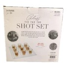 Tic Tac Toe Shot Glass Party Game X o Adult Drinking Shooters Christmas Gift