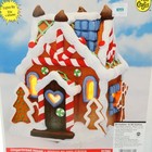 Wee Crafts Ready To Paint Kit 21782 Gingerbread House Christmas Candy Vintage