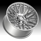 4 gear Off Road 770bs Edge Brushed Silver Milled 20x10 8x6 5 -19mm