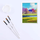 Filbert Paint Brushes Set  12 Pcs Artist Brush For Acrylic Oil Watercolor Gou   