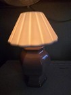Vintage Pink Ceramic Mini Lamp Made In Japan Night Light Gallary Art Glass  Inc