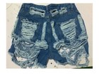 Women Summer  Jeans Hole High Waist Casual Zipper Fly Street Denim Shorts Pant