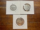 Lot Of 3 Iceland          Coins 2007 5 Kronur  2008 10 Kronur   2011 1 Krona  fish 