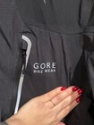 Gore Bike Wear Gore Tex Cycling Jacket Hooded Waterproof Black Mens L