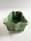 Vintage Mccoy Green Wavy Edge Rectangular Planter Flower Pot Window Box Usa