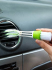 1 Pc 2 In 1 Car Ac Vent Cleaning Brush Interior Dust Cleaner Tool