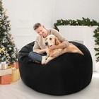Habutway Bean Bag Chair  Giant 4  Memory Foam Furniture Bean Bag Chairs