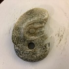 Old Estate  Chinese  Artifact 6   Pig Dragon  Vtg Carved Cyan Jade Amulet Statue