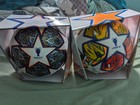 2 Adidas Champions League Final Balls  man City  Real Madrid 