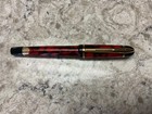 Waterman Vintage Phileas Red black Marbled Rollerball Pen In Excellent Condition