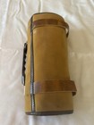 Vintage 84 Piece Roll Up Knife Case Holder Leather