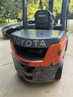 2021 Toyota 6 000lb 3 Stage Mast Diesel Forklift Model 8fdu30 Pneumatic Tire
