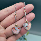 925 Silver Turquoise Women Ear Hook Dangle Drop Earrings Wedding Jewelry Gifts