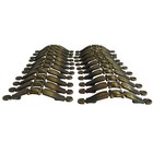 Lot Of 22 Antiqued Brass Drawer Pulls Cabinet Handles Furniture Hardware
