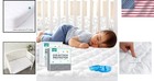 Noiseless Fitted Mattress Pad Cover For Crib toddler