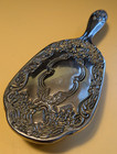 Vanity Hairbrush Vintage antique Decorative Silver Heavy Very  Nice