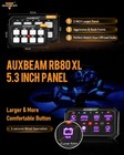 Auxbeam Rb80 Xl Rgb 8 Gang Switch Panel Toggle Momentary Pulsed Control System