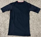 Nike Pro Combat Hypercool Compression Shirt L Skull Football Dri-fit Mens Black