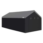 Car Tent Caravan Canopy Sidewalls Carport Garage Shed Domain 10 X 20 Ft Black