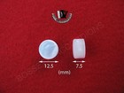 Accordion Buttons Pearl White 12 5x7 5  mm 