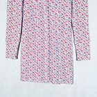 Vintage Betsey Johnson Dress Womens M Pink Cotton Blend Floral Mini Cottage