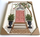       new Bp Home Textile Embroidered Woven Wall Art Botanical Floral Front Door 26   