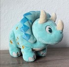 Rare Disney Animal Kingdom Dinoland Dinosaur Triceratops Plush Toy Small 11   