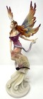 Veronese Fairy Sculpture Figure With Butterfly Wings   Dragonfly 2006  10x5x3  
