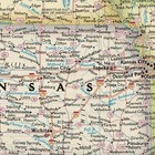 National Geographic United States Wall Map - Executive  enlarged  69 25 X 48    