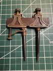 Vintage Starrett Early No 50 Trammel Set  Condition Is Very Good