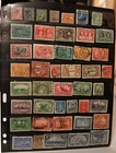 Canada High Value Early Stamps Page Lot Of 80 1st Row Faulty