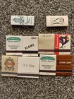 Assorted Matchbook   Boxes Matches Lot Of 16  10 Unstruck   Unused  Vintage Old
