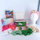  bundle  Girls Hair Bows Headbands Tinsel Clips Cheer Sets Infant Toddler Lot