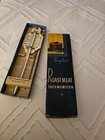 Vintage Taylor Roast Meat Thermometer  5936 With Box   Recipe Booklet