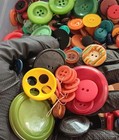 Vintage Buttons Lot Modern Premium Mix Sewing Unique Retro 3oz Variety 80  Count