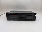 Tascam Cd-a500 Cd Player Cassette Tape Deck Rackmount Combo Dolby B Nr Black