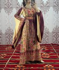 Authentic Handmade Arabic Abaya Thobe Jordanian Embroidered Maxi Dress Weddings
