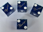 Flamingo Las Vegas Casino Played Craps Dice Blue Mixed Serial   s 2 Pair   Pouch