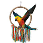 Pet Bird Parrot Toy Swing Rope Ring Stand Climb Chewing Bite Parrot Hanging Toy