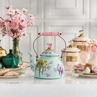 Mackenzie Childs Parakeet Party Limited Edition 2 Qt Tea Kettle Bnib