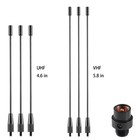 Uhf Vhf Dual Band 136-174mhz 400-470mhz Mobile Base Radio Antenna Ground Plan   