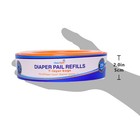 Diaper Genie Pail Refill Bags 2600 Count 8-pack Compatible