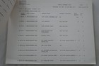 Original Nasa Apollo 13 Stowage List